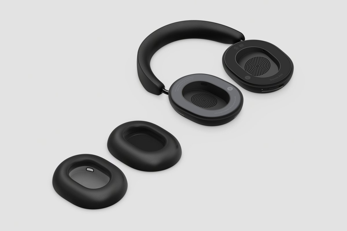 Sonos Ace headset, sort