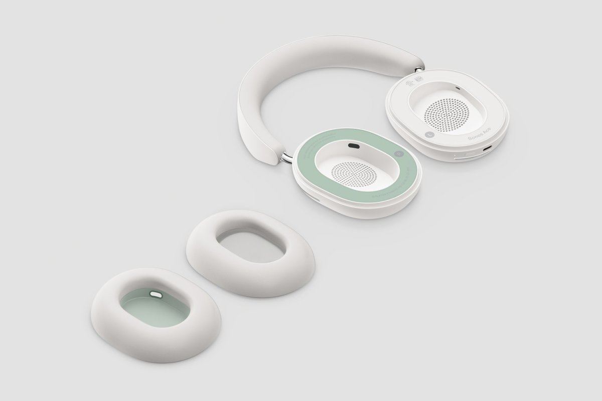 Sonos Ace headset, hvid