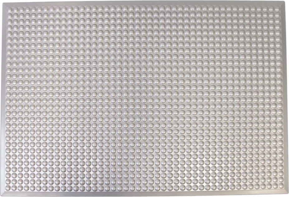 Ergomat Infinity Bubble Silver, 60 x 90 cm