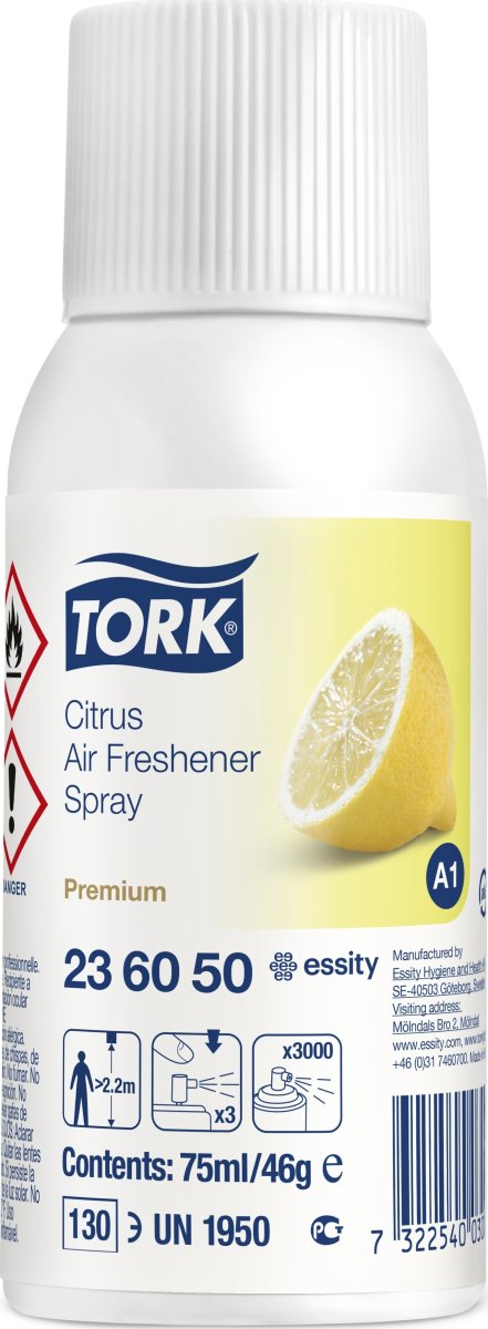 Tork A1 Luftfrisker spray, Citrus