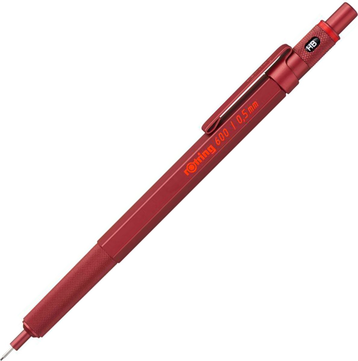 Rotring 600 Stiftblyant | 0,5 mm | Rød