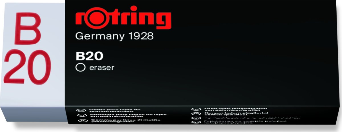 Rotring B20 Viskelæder