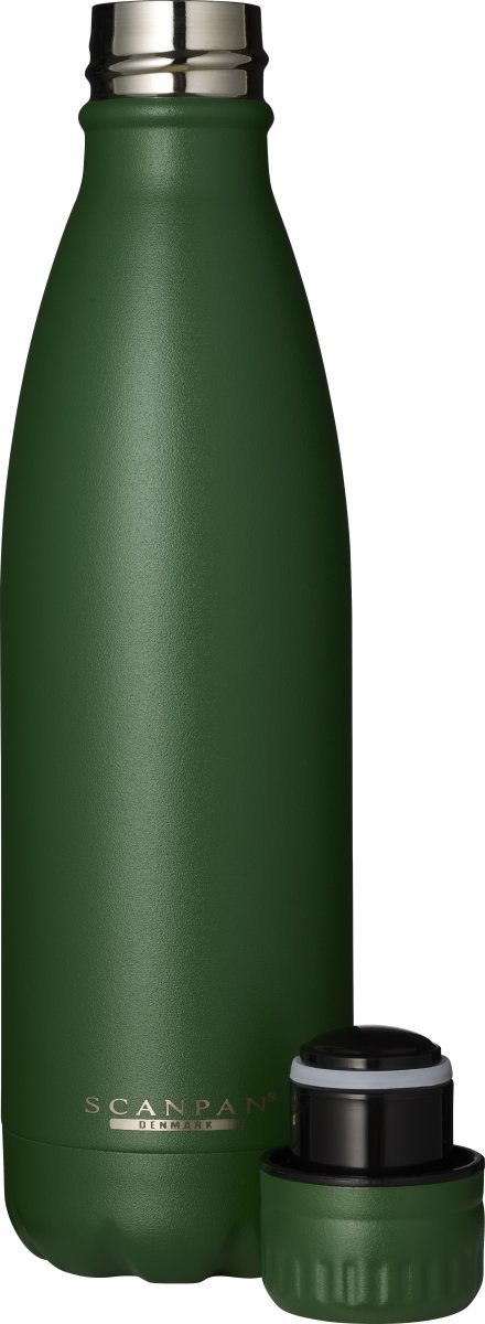 Scanpan To-Go Drikkeflaske, Forest Green, 500 ml.