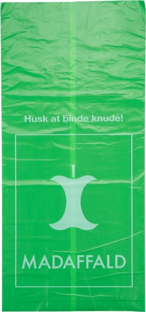 Affaldsposer 20 L, 45 x 50 cm, 20my, Grøn