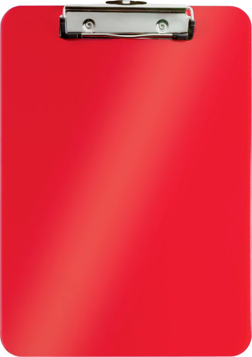 Leitz WOW Clipboard | Uden forside | A4 | Rød