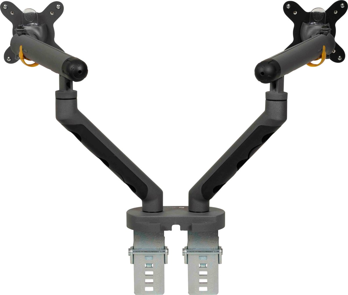BakkerElkhuizen Flexible dual Monitor Arm, grå