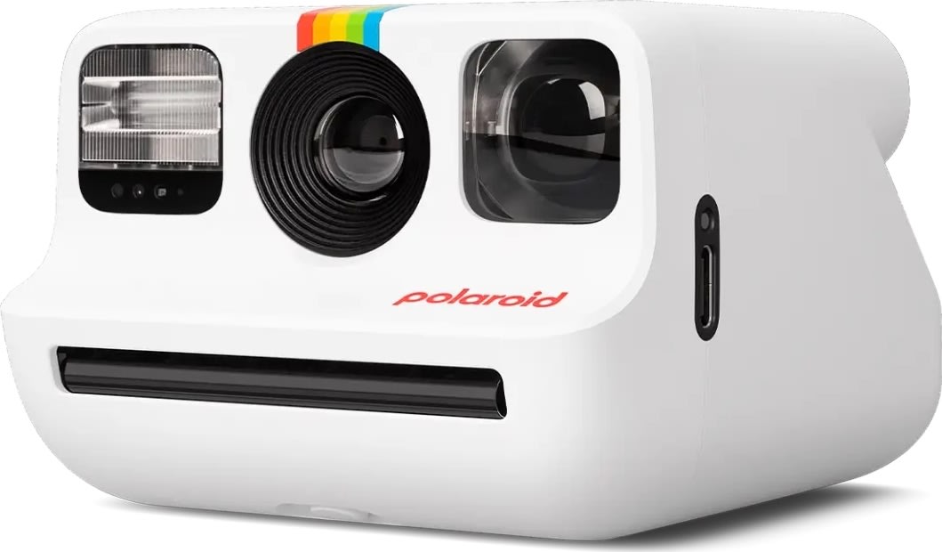 Polaroid Go Gen. 2 Instantkamera med film, hvid