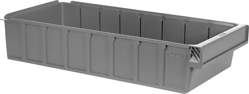 PPS-Axjo systemboks 3123, 8,7L, grå
