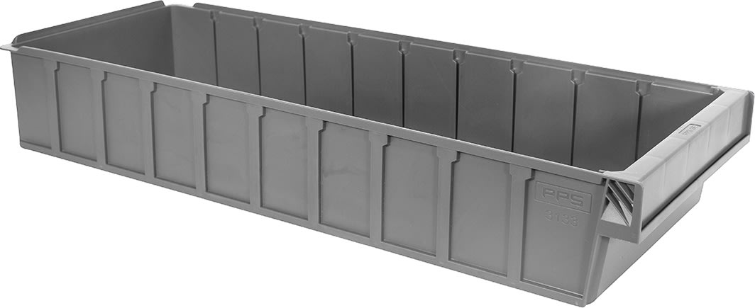 PPS-Axjo systemboks 3133, 10,6L, grå