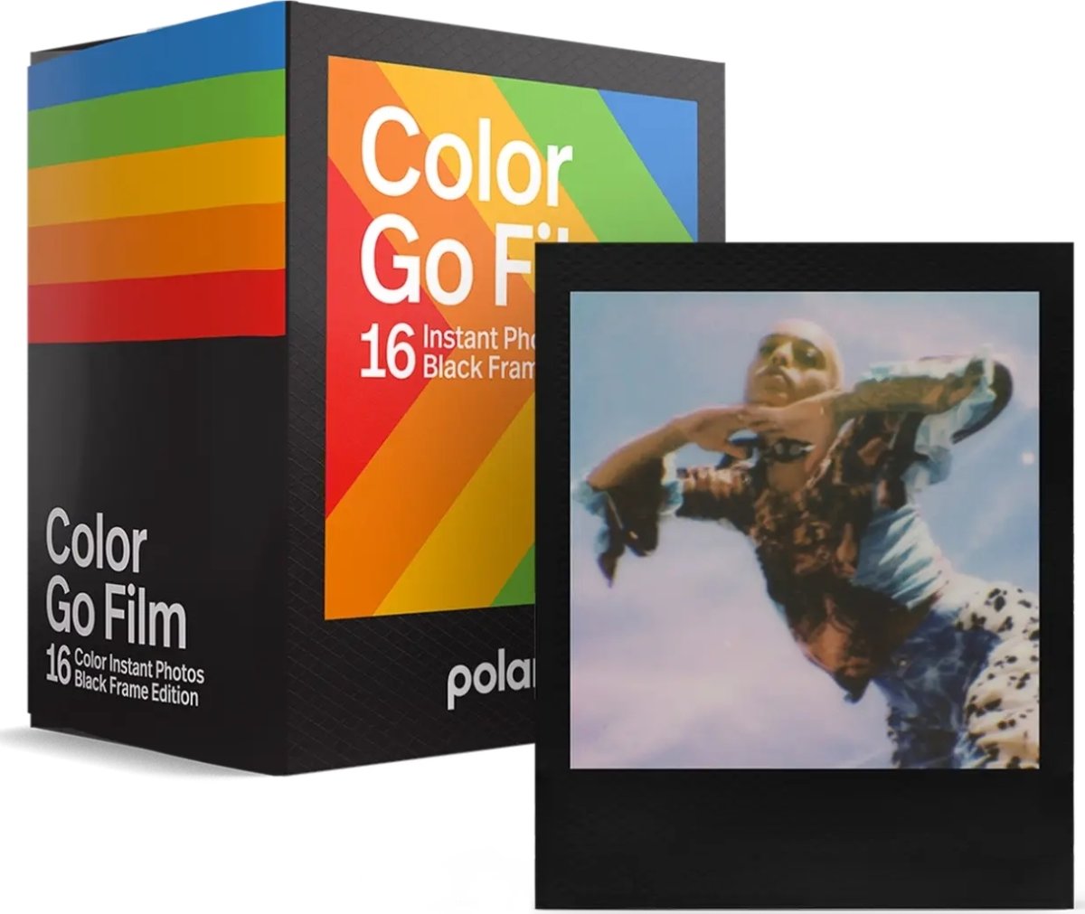 Polaroid Go Farvefilm, 1 pk., sort ramme