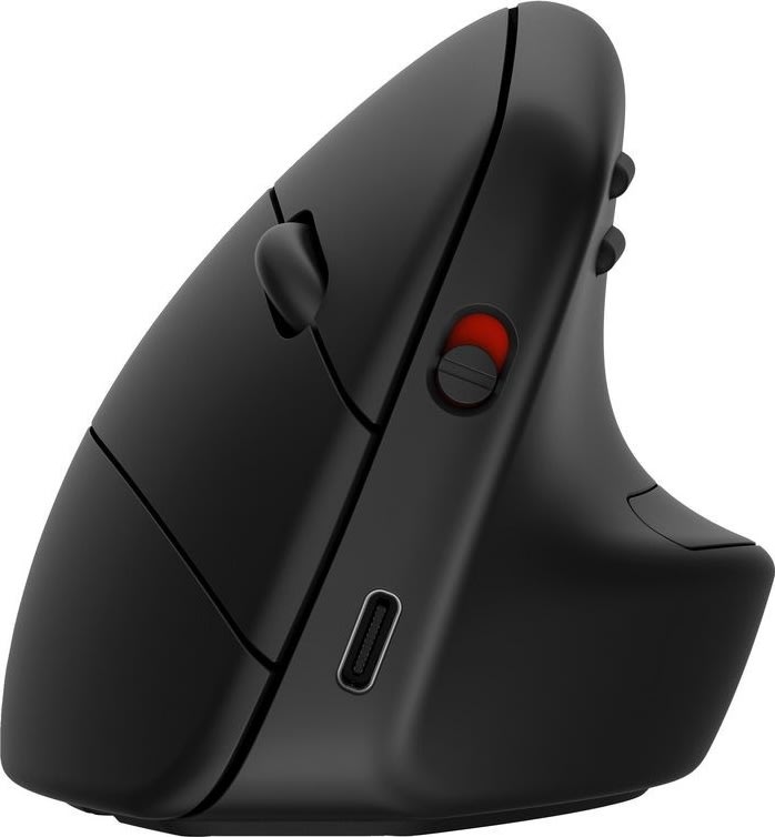 HP 920 Vertikal Ergonomisk Trådløs mus, sort