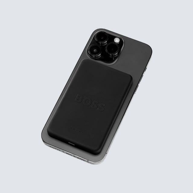 Hugo Boss Iconic Powerbank, sort