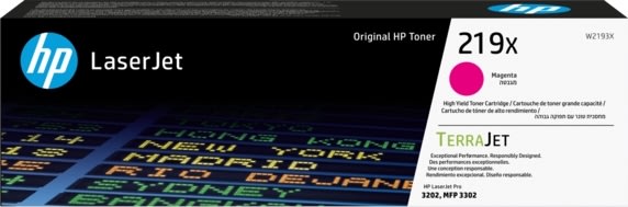 HP LaserJet 219X lasertoner, magenta, 2.500 sider
