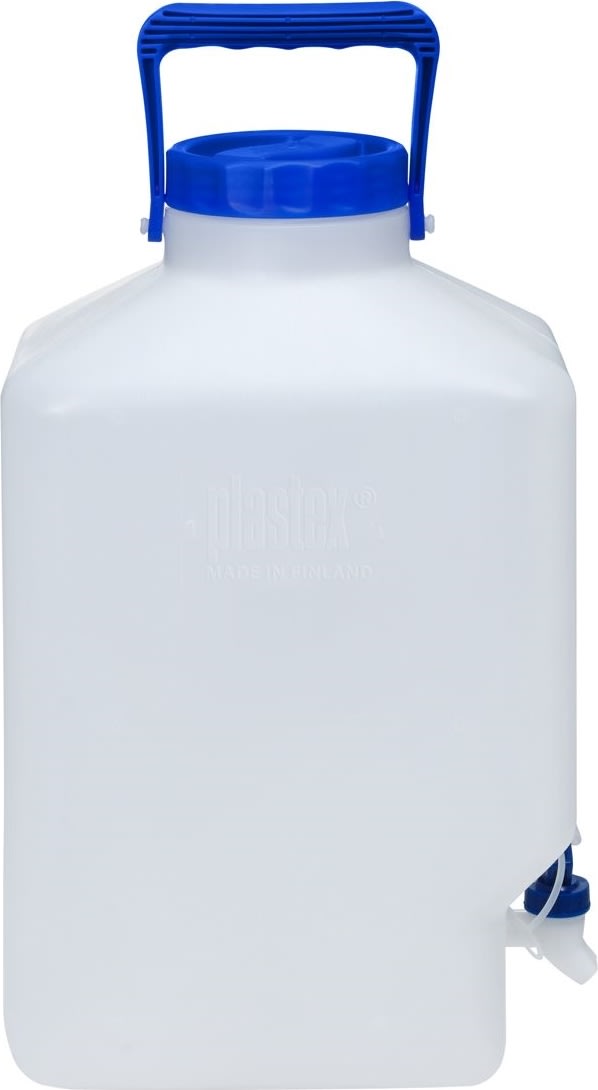 Plastex Vanddunk 10 liter m/hane, Fødevaregodkendt