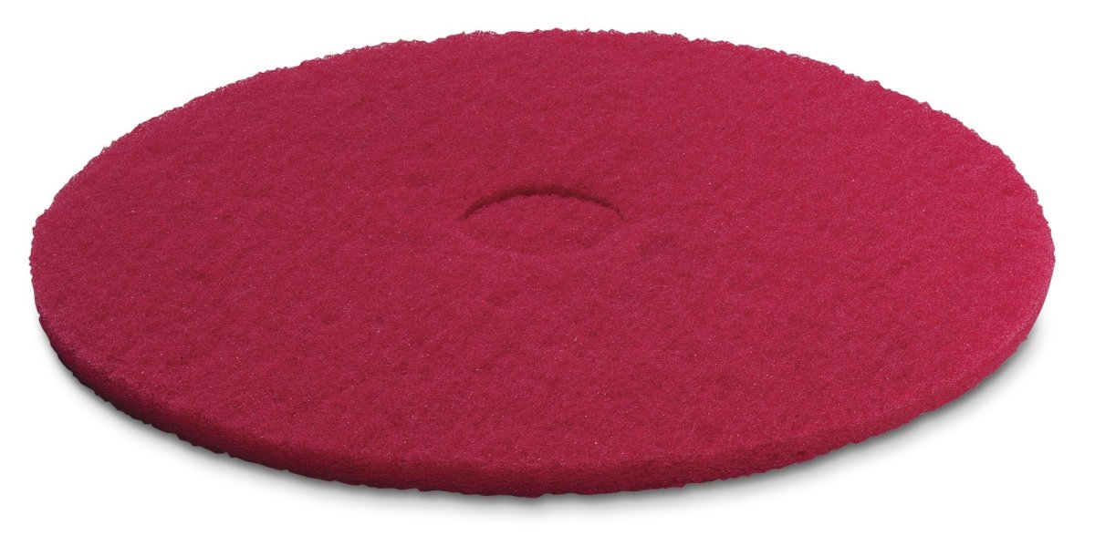 Kärcher Rondel, rød mellemblød, 432 mm, 5 pads