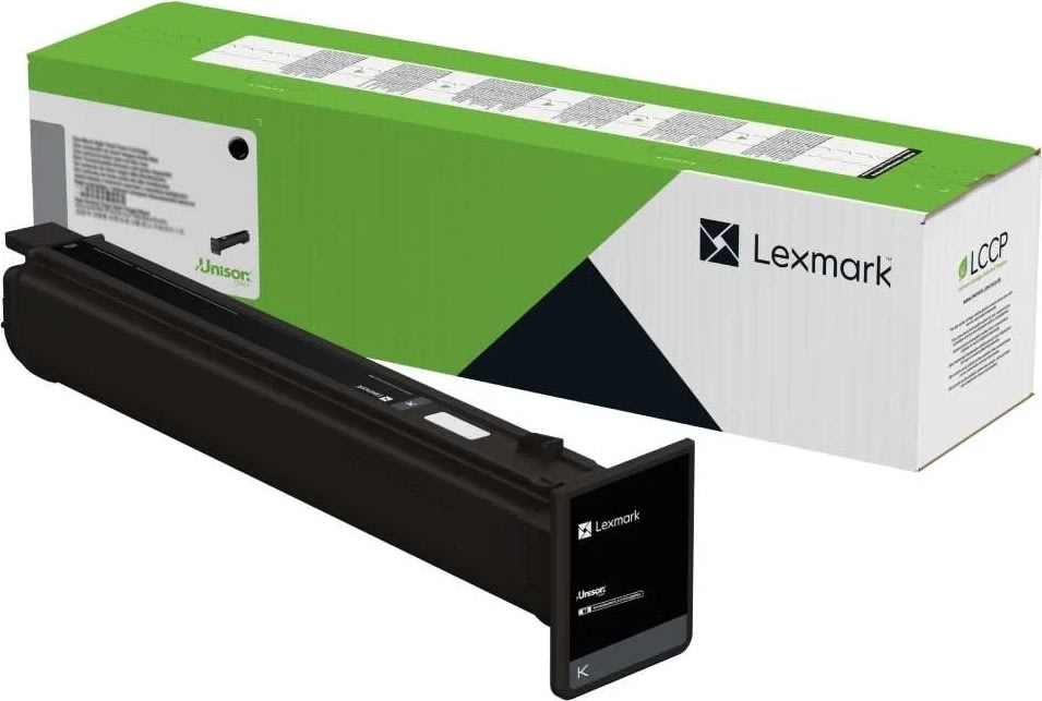 Lexmark 77L20K0 lasertoner, 15000 sider, sort