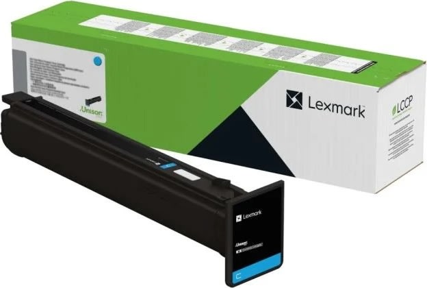 Lexmark 77L2HC0 lasertoner, 46900 sider, cyan