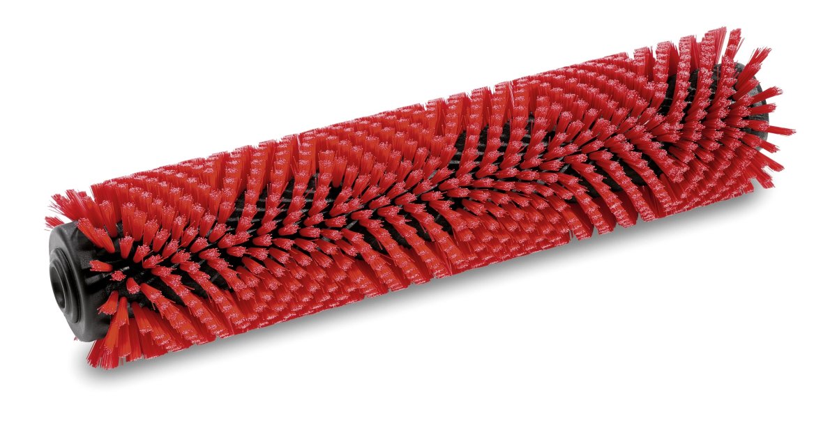 Kärcher Rullebørste, rød medium, 350 mm