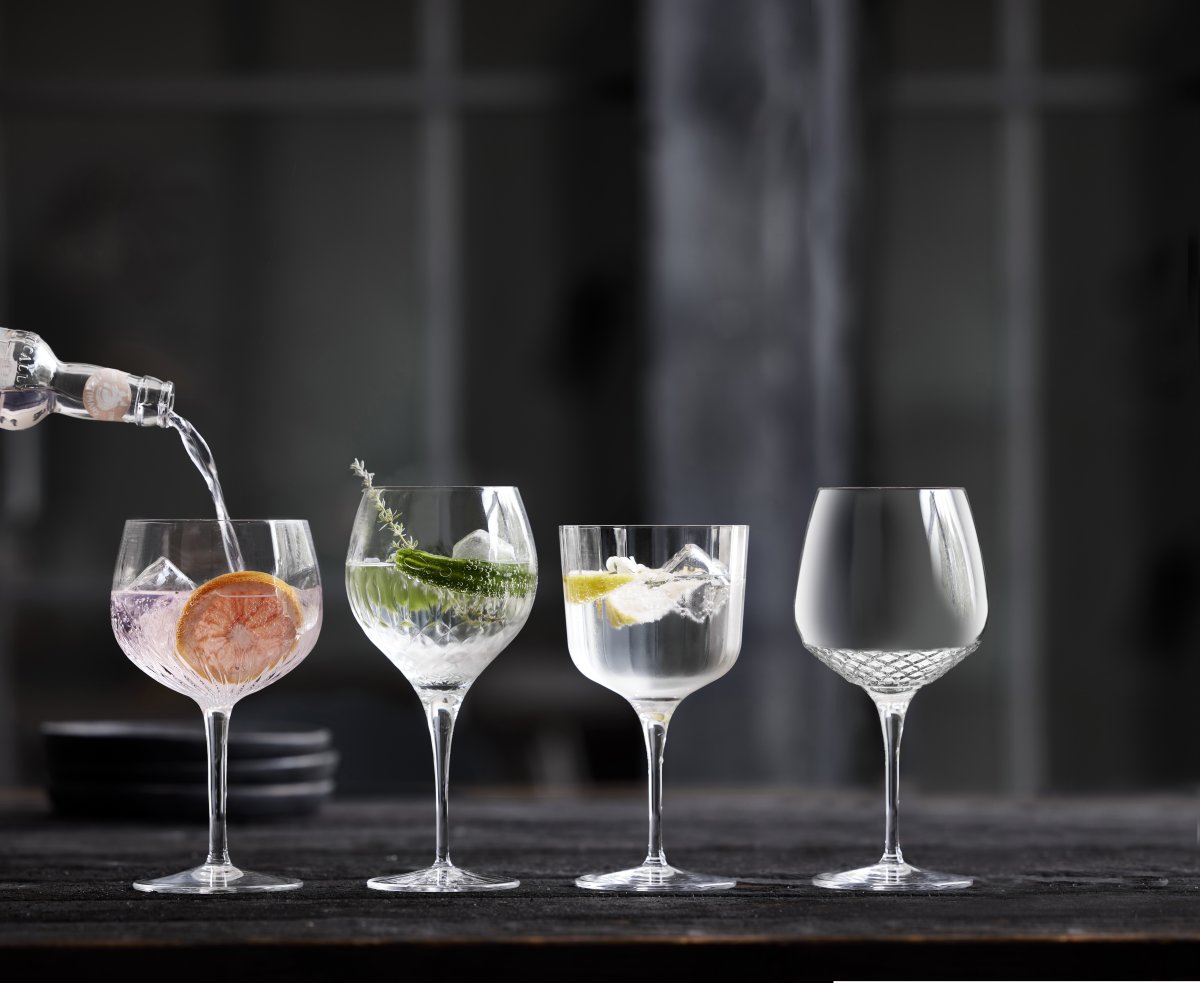 Luigi Bormiogli Selection Gin & tonic-glas, 4 stk.