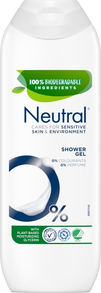 Neutral Showergel, 250 ml