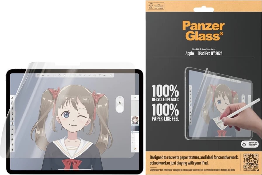 PanzerGlass UWF GraphicPaper 2024 iPad Pro 11”