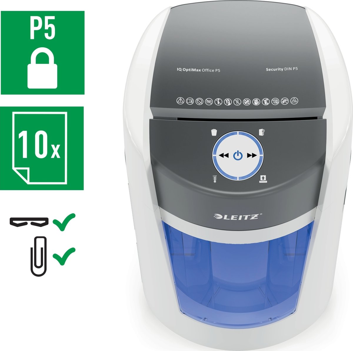 Leitz IQ OptiMax Office makulator