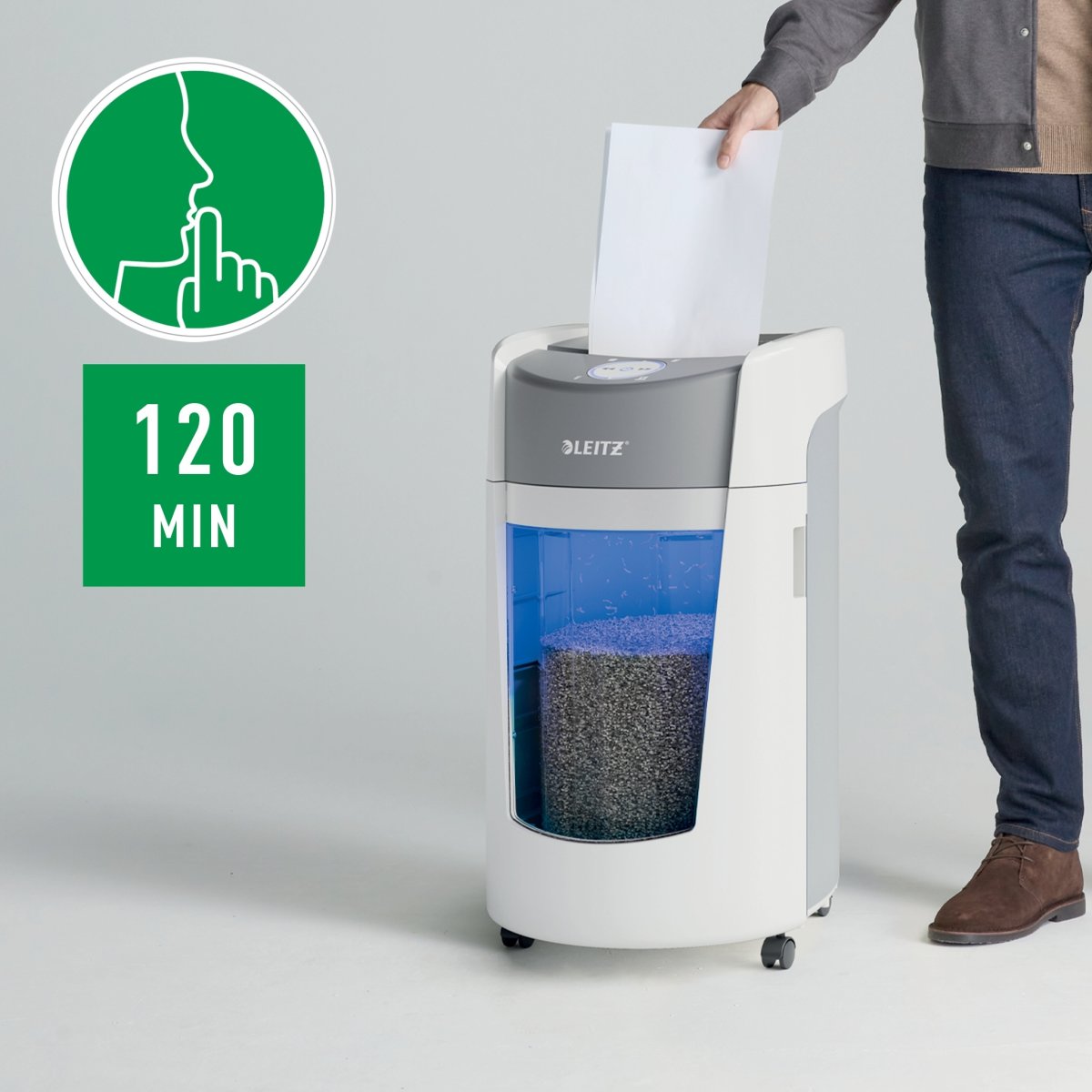Leitz IQ OptiMax Office makulator