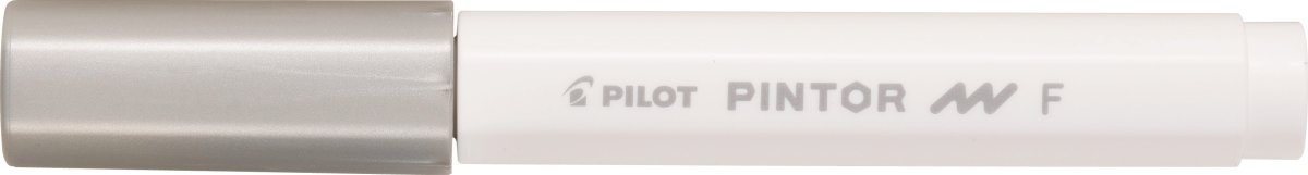 Pilot Pintor Marker | F | Sølv
