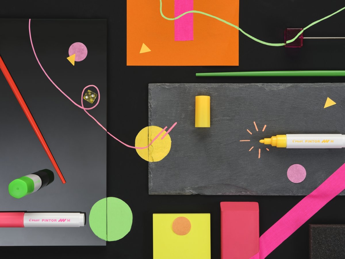 Pilot Pintor Marker | M | Neon gul