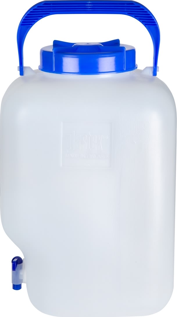 Plastex Vanddunk 20 liter m/hane, Fødevaregodkendt