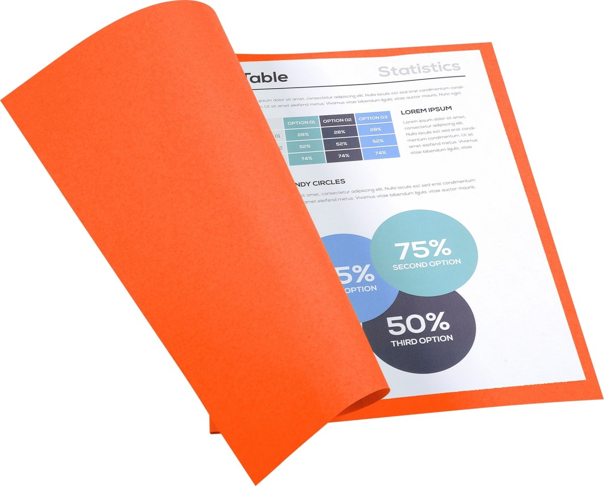 Exacompta Forever Omslag, 170g, 50 stk., orange