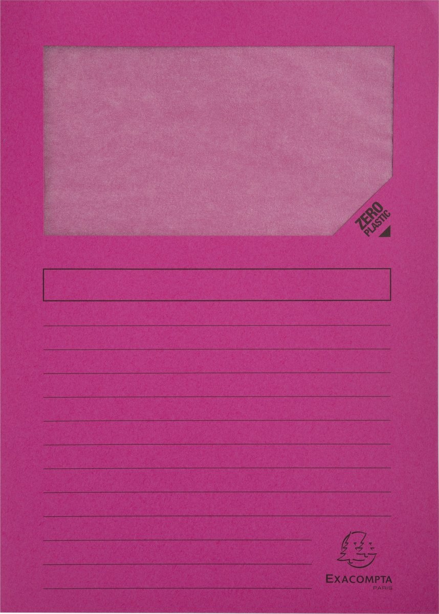 Exacompta Forever Vinduesomslag, 100 stk., fuchsia