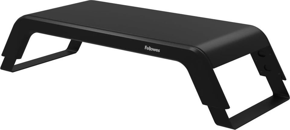 Fellowes Hana monitor stander m. USB-porte, sort