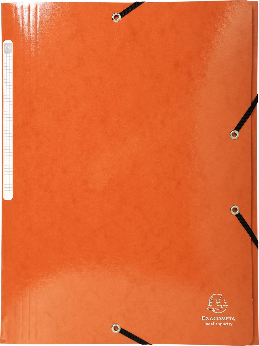 Exacompta Iderama Elastikmappe, 3-klap, orange