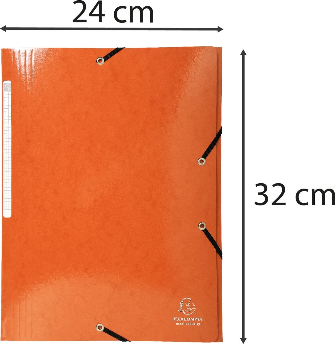 Exacompta Iderama Elastikmappe, 3-klap, orange