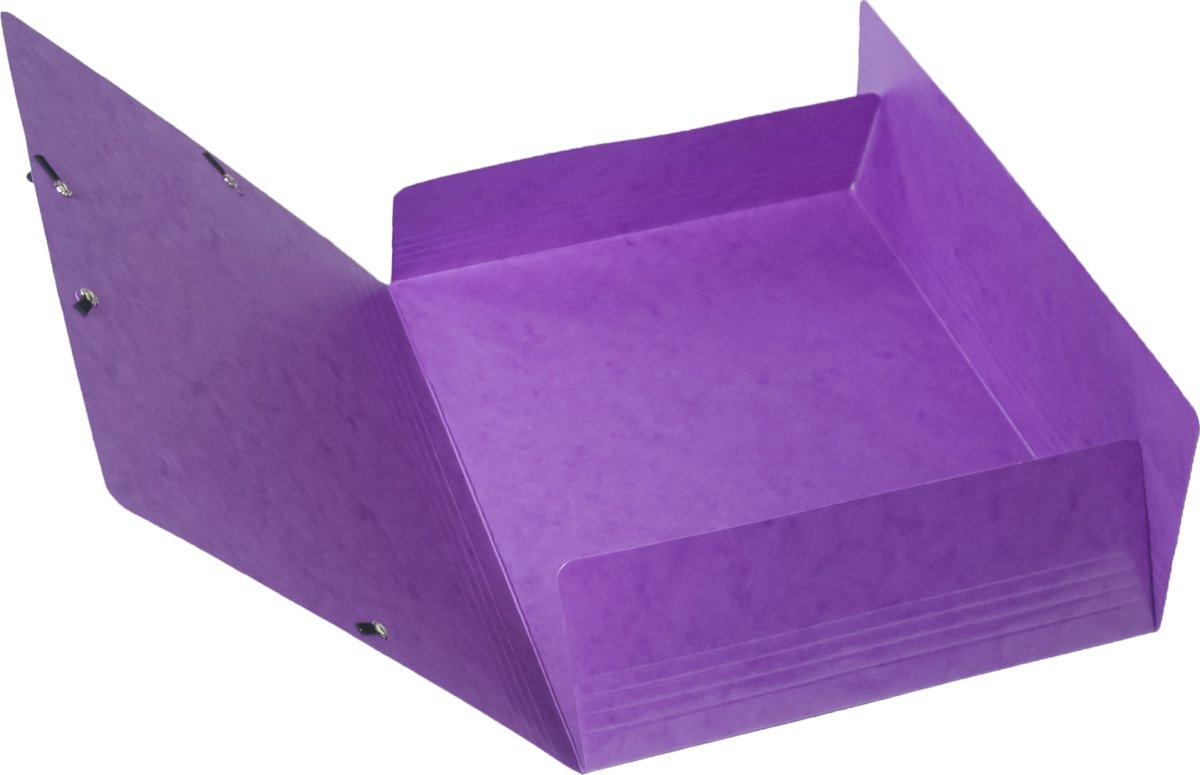 Exacompta Iderama Elastikmappe, 3-klap, lilla
