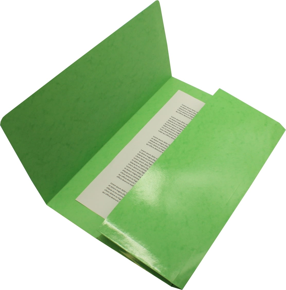 Exacompta Iderama Dokumentomslag, lime