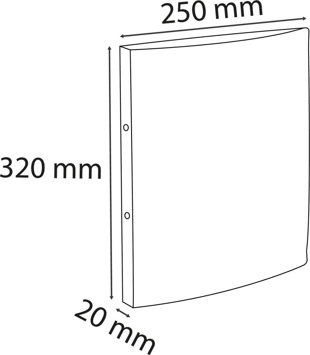 Exacompta Iderama Flex Ringbind, 20mm, 2R, grøn