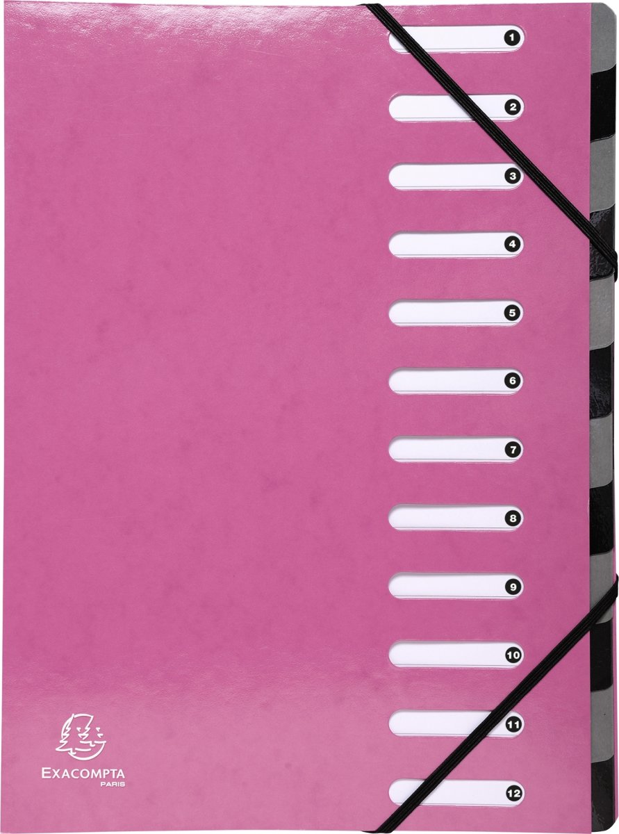 Exacompta Iderama Sorteringsmappe, pink