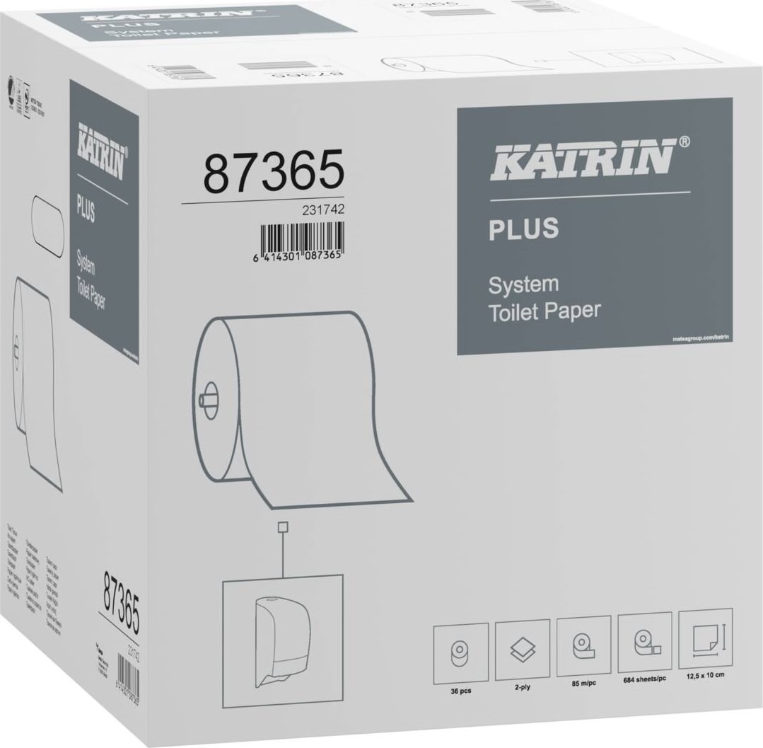 Katrin Plus System Toiletrulle | 2-lag