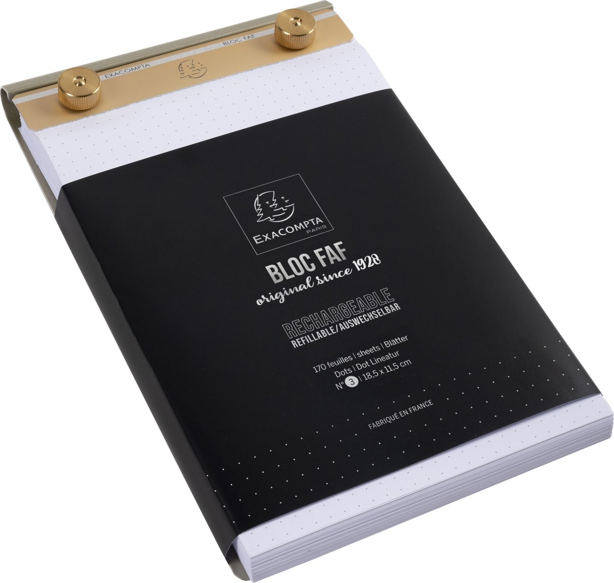 Exacompta Desk Pad Blok, No.3, dotted