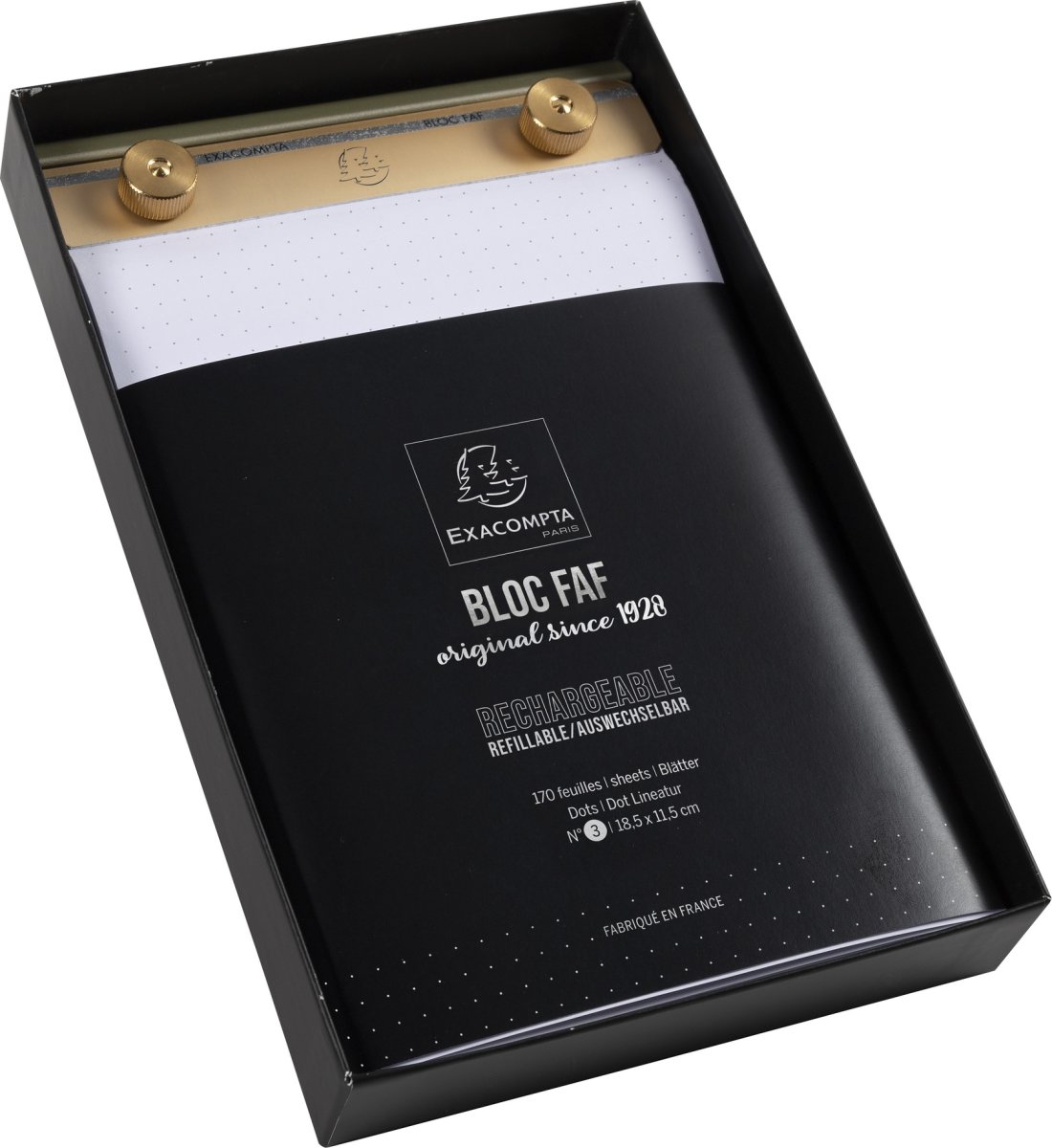 Exacompta Desk Pad Blok, No.3, dotted