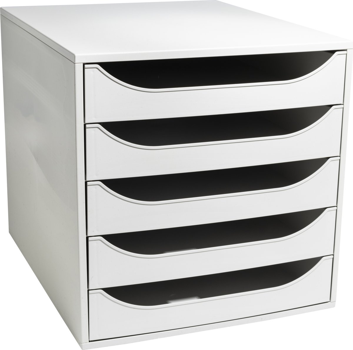 Exacompta Ecobox Skuffekabinet, 5, grå