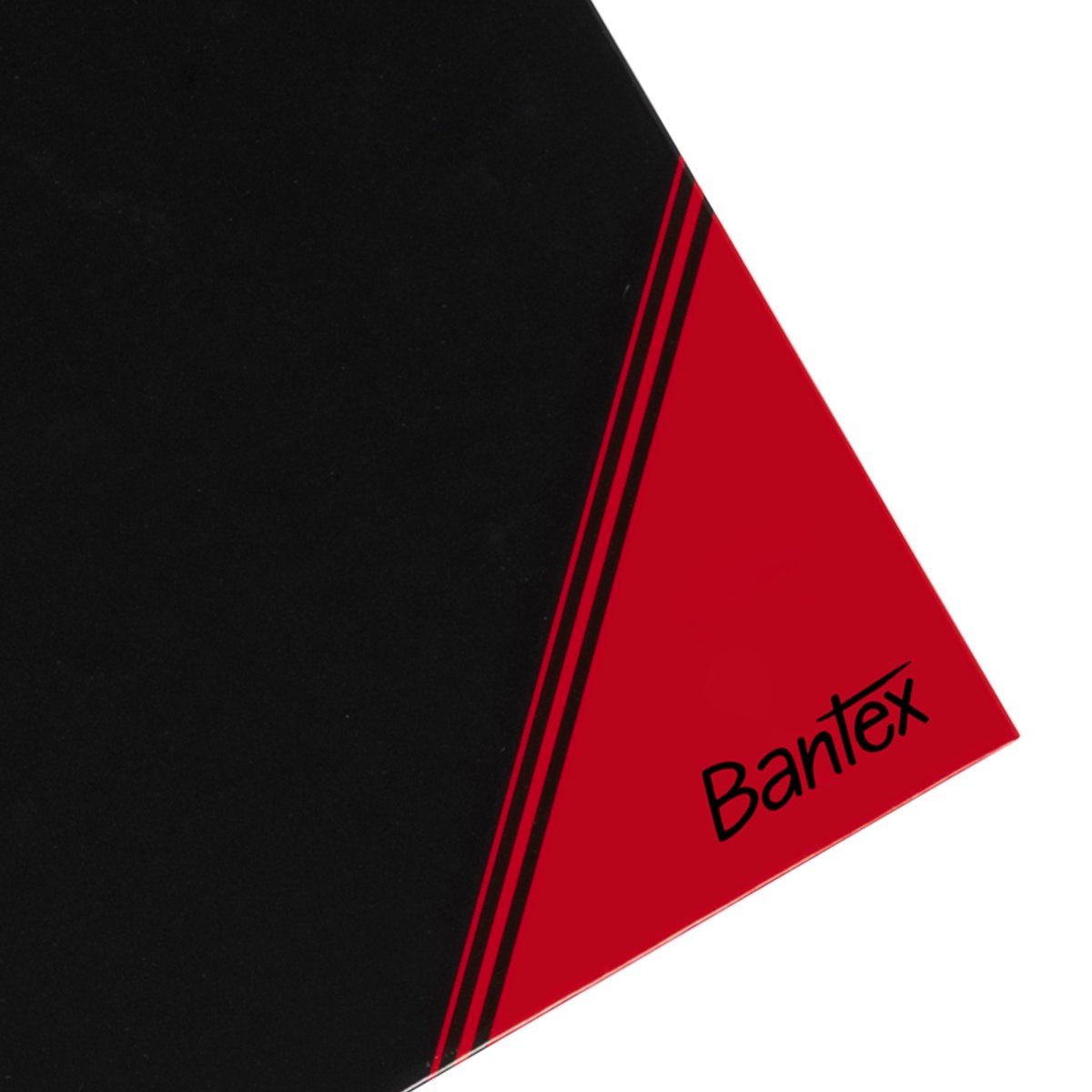 Bantex Kina Notes | A4 | Linjeret | Sort/rød