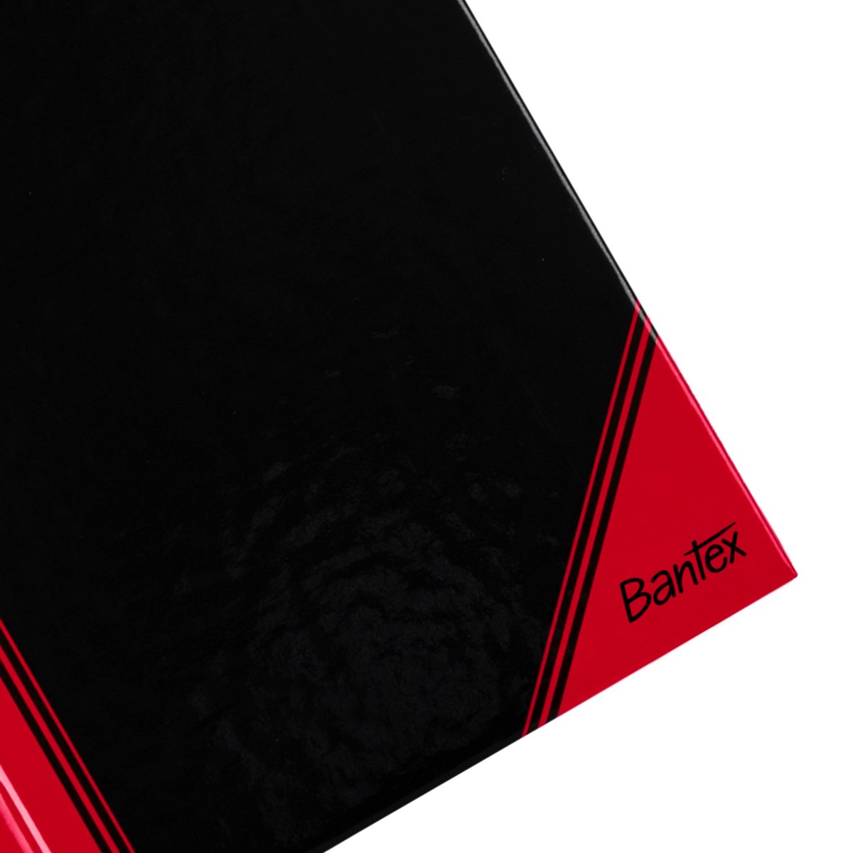 Bantex Kina Notes | A6 | Blank | Sort/rød