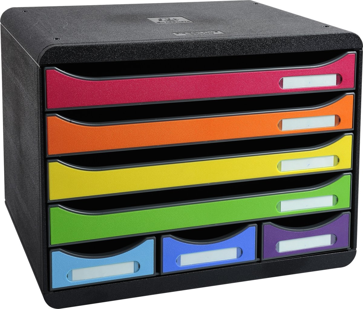Exacompta Store-Box Skuffekabinet, 7, harlequin