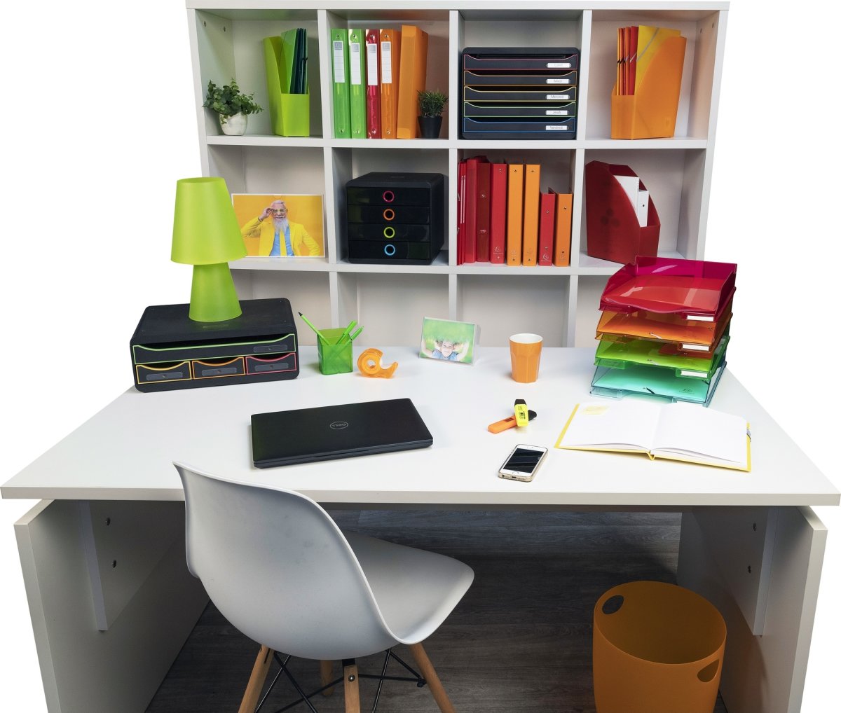 Exacompta Big-Box+ Skuffekabinet, H, 5, sort/hq.