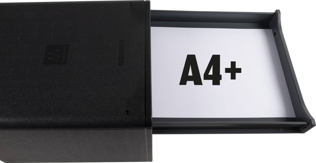 Exacompta Big-Box+ Skuffekabinet, sort/sort