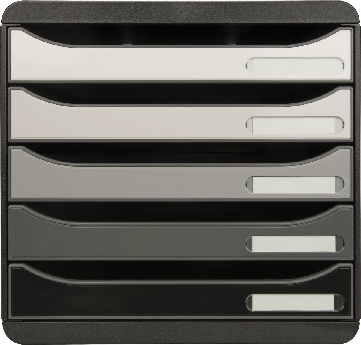 Exacompta Big-Box+ Skuffekabinet, sort/grå