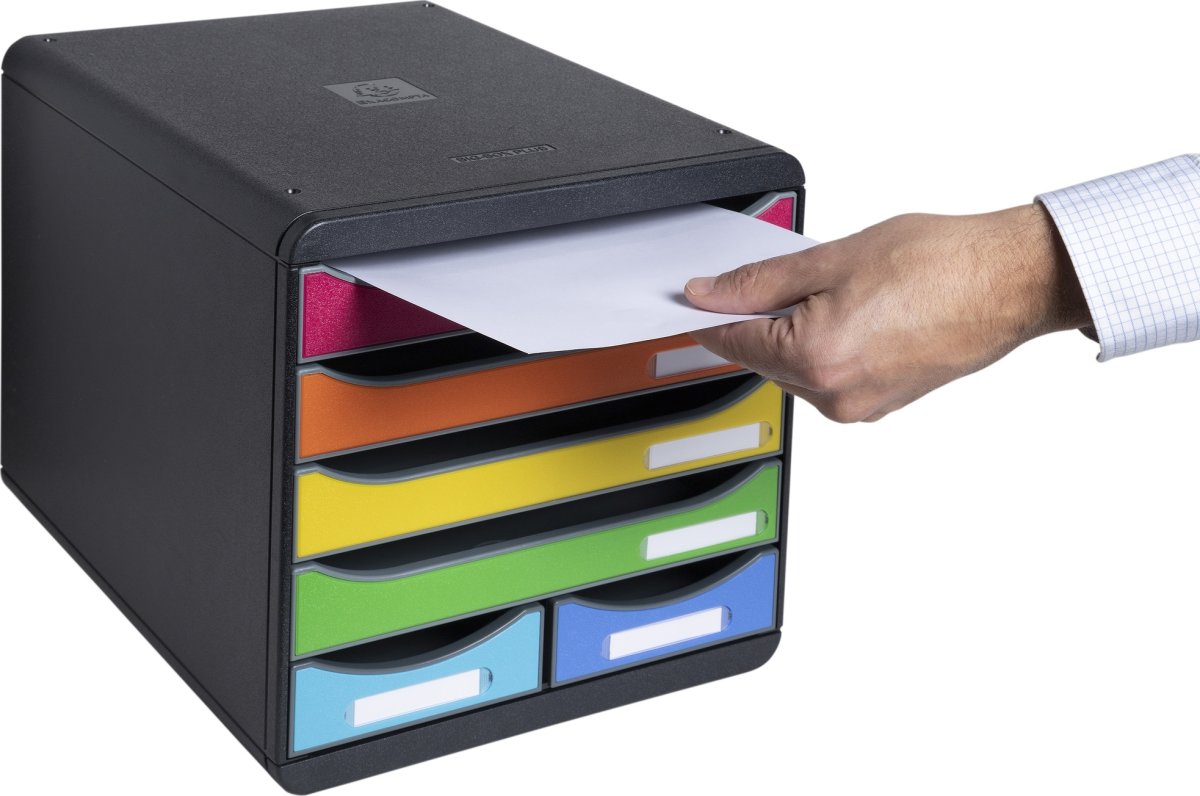 Exacompta Big-Box Maxi Skuffekabinet, harlequin